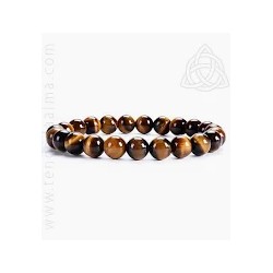PULSEIRA OLHO DE TIGRE 8mm