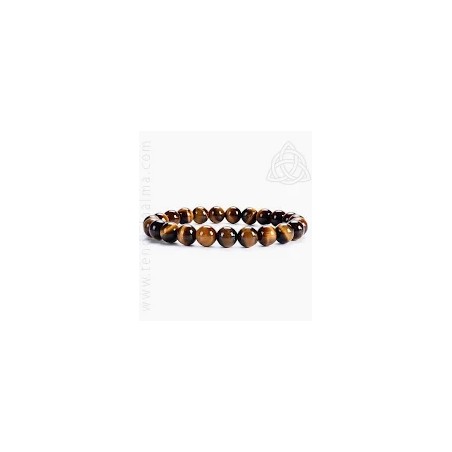 PULSEIRA OLHO DE TIGRE 8mm
