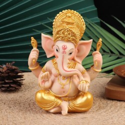 GANESHA FIGURA EM RESINA