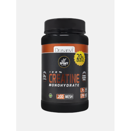 DRASANVI CREATINA 200 MESH SPORT LIVE – 1 kg + 20% Grátis