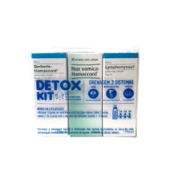 DETOX-KIT: LYMPHOMYOSOT + NUX VOMICA + BERBERIS HOMACCORD SOL ORAL 30ML
