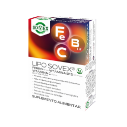 LIPO SOVEX FERRO+VIT.B12+VIT.C 30CÁPSULAS