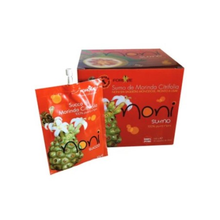FORLIVE SUMO DE NONI (MORINDA CITRIFOLIA) 100% PURO 28 SAQUETAS