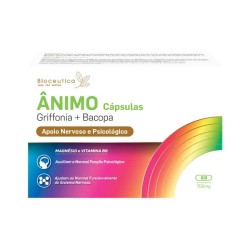 ÂNIMO GRIFFONIA+ BACOPA 60 CÁPSULAS